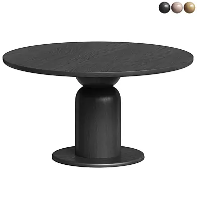 Round Wooden Dining Table