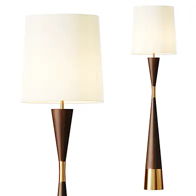 Cone Waist Floor Lamp