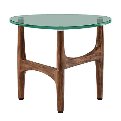 Etna Glass End Table