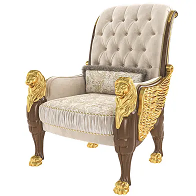 Art 15451 Lion armchair by Modenese Gastone Interiors