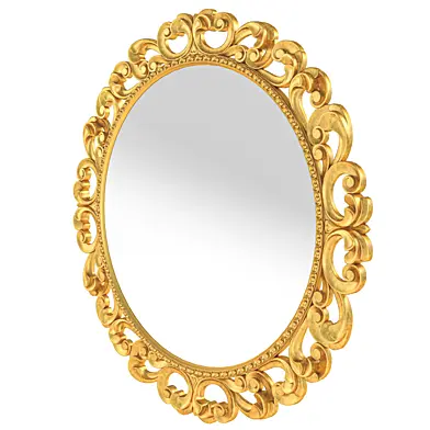 Art 14842 Round mirror by Modenese Gastone Interiors