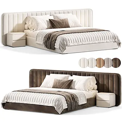 K530 Double Bed by Delavega