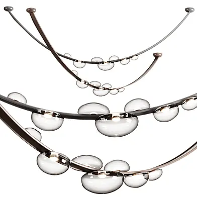 DEW DROPS LED pendant by Bomma