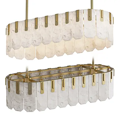 NADIA Linear Chandelier by REJUVENATION