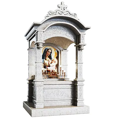 Church interior altar