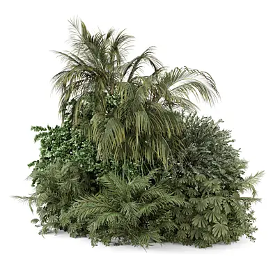 Outdoor Plants Bush_Bush Set 3800