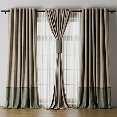 Curtain with rod 88 HBH corona