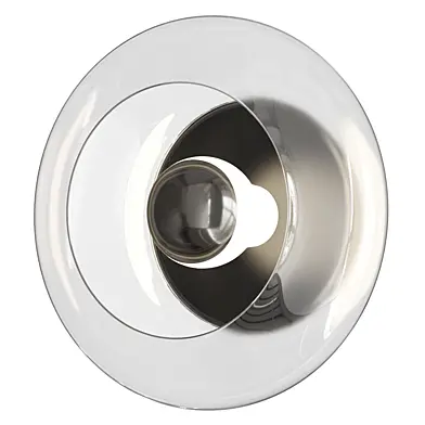 Vitree wall lamp
