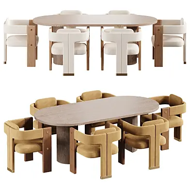 Byron Dining Table & Lana Dining Chair