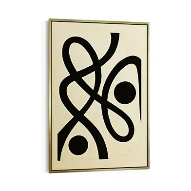 Picture with frame N-004