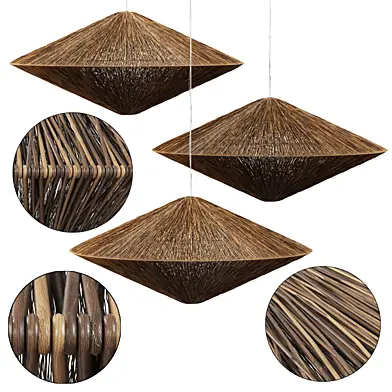 Lamp wicker n67