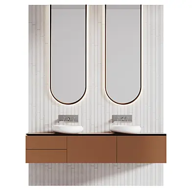 Modern Bathroom furniture with washbasin