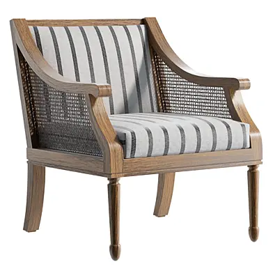 Isla Farmhouse Accent Armchair