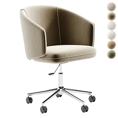 Crescent Swivel Office Chair