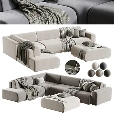 Диван модульный Маиль-5 Textile Light | Divan.ru