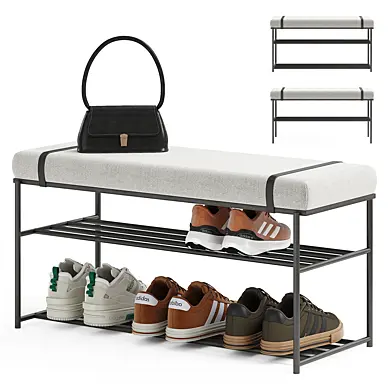 Shoe rack for the hallway