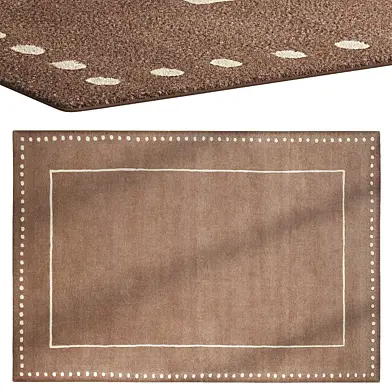Minimalist Brown Rug