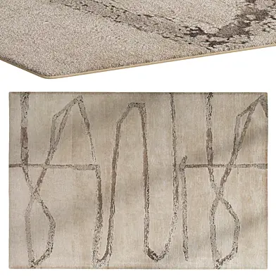 Minimalist Beige Rug