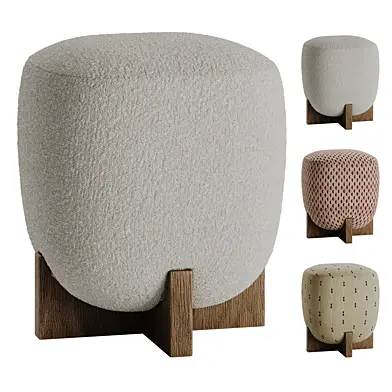 Eldon Stool с разной тканью