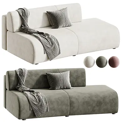 Диван прямой Маиль-3НРП Textile Light | Divan.ru