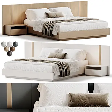 Double Scandinavian Bed