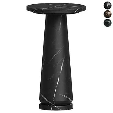 Daktari Marble Top End Table