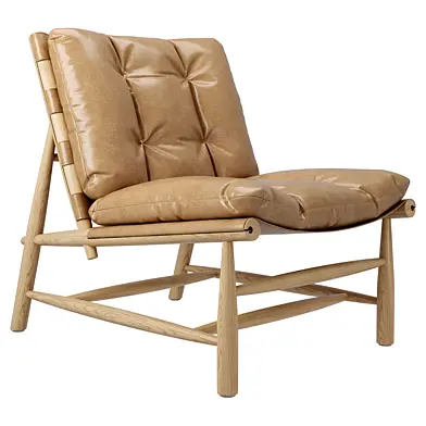 Henning Leather Accent Chair