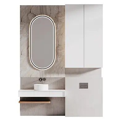 Modern Bathroom furniture with washbasin