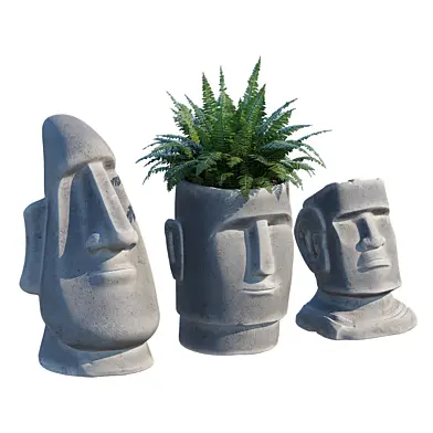 Easter island head