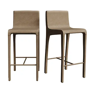 Dolores Leather Bar & Counter Stool