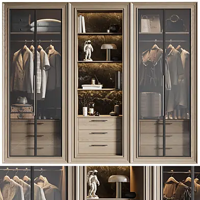 Contemporary Wardrobe Closet 07