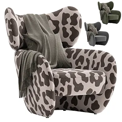 Teyvat boucle armchair