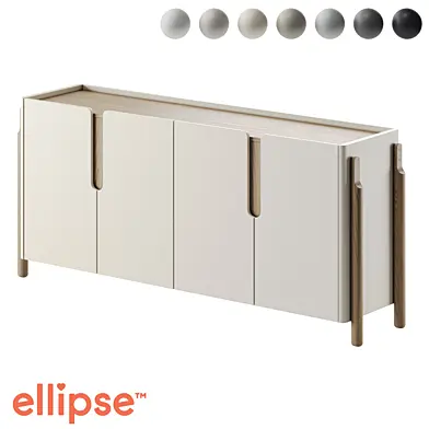ОМ Комод Basic 4 двери 180 см