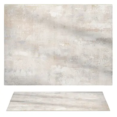 Alister Ivory & Natural Rug