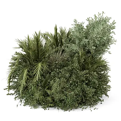 Outdoor Plants Bush_Bush Set 4061