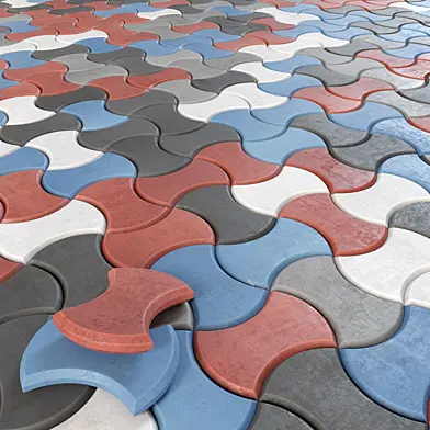 Paving decor n32