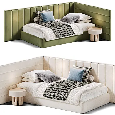 Corner bed Bonpari kids