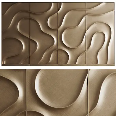 Nebula 3d wall panel