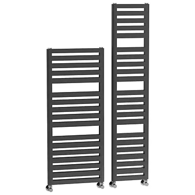 Terma Salisbury Metallic Black Ladder Heated Towel Rail