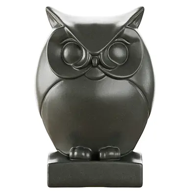 Stone figurine of an owl