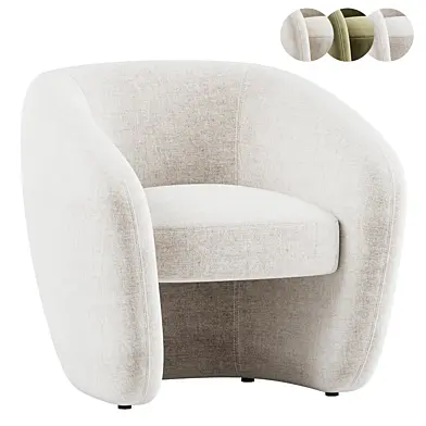 Shotton Armchair Moss Green by Bodhi