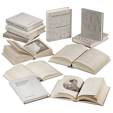 Aesthetic books set 01