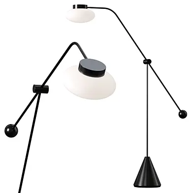 Stellar Works Mun Adjustable Floor Lamp