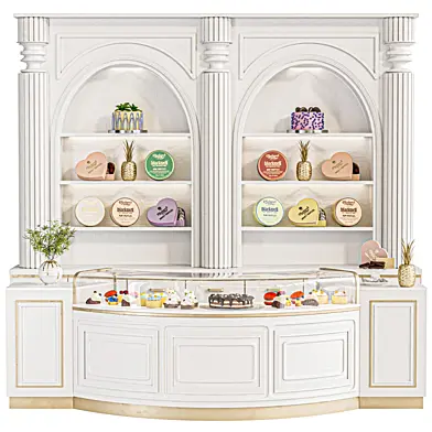 Cafe bakery. Кафе со сладостями. Десерты