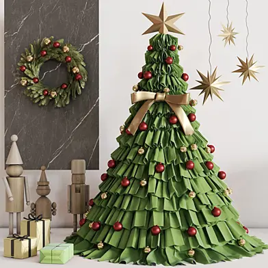 Christmas Tree and Decoration Set 014