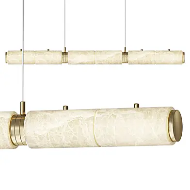 Alabaster Beam Pendant Light