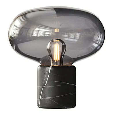Karl Johan Black Marble Table Lamp