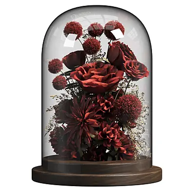 Bouquet of flowers set 017