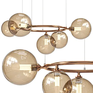 Light Glass Ball Circular