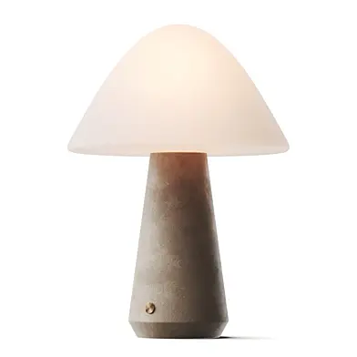 West Elm Illaria Cordless Mushroom Table Lamp